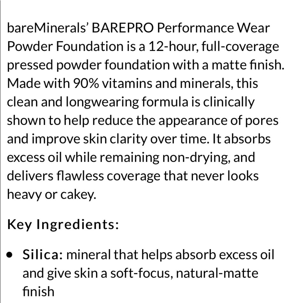 BarePro Performance Wear Powder Foundation - Picture 7 of 9